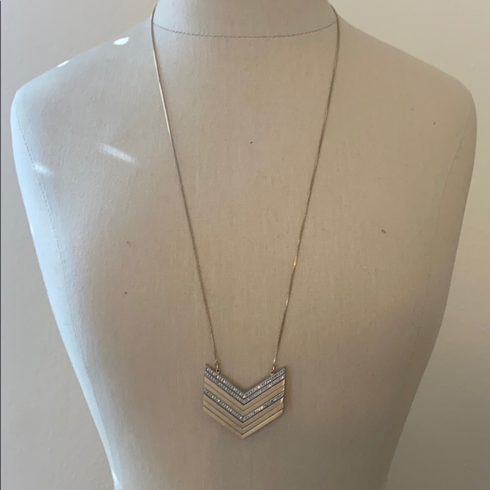 Madewell arrowstack necklace